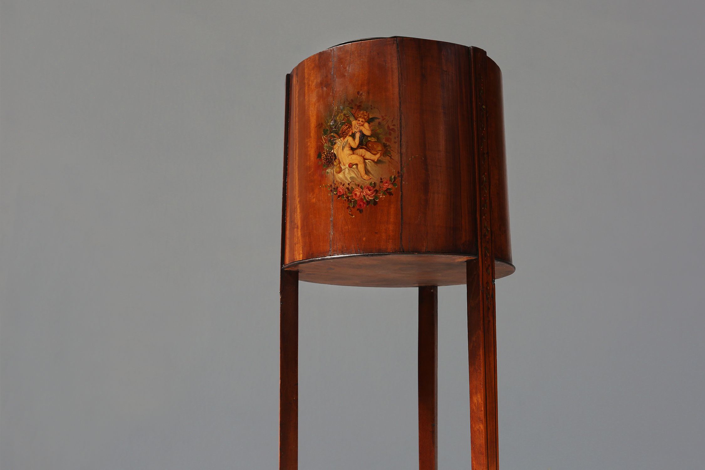 Romantic Victorian Painted Planter on Stand, United Kingdom, 19th Centurythumbnail